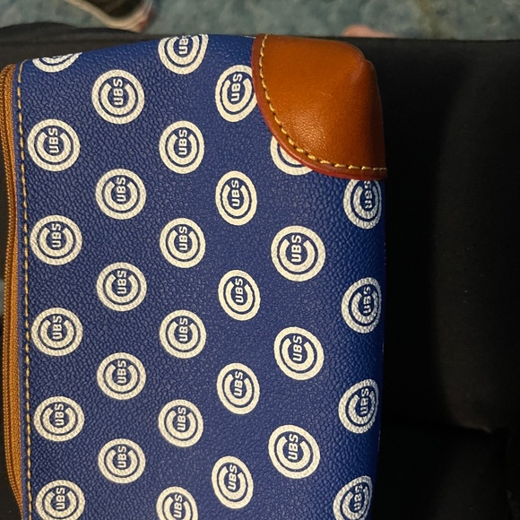 Dooney and Bourke Chicago Cubs purse, wallet and small cosmetic bag - Picture 8 of 11